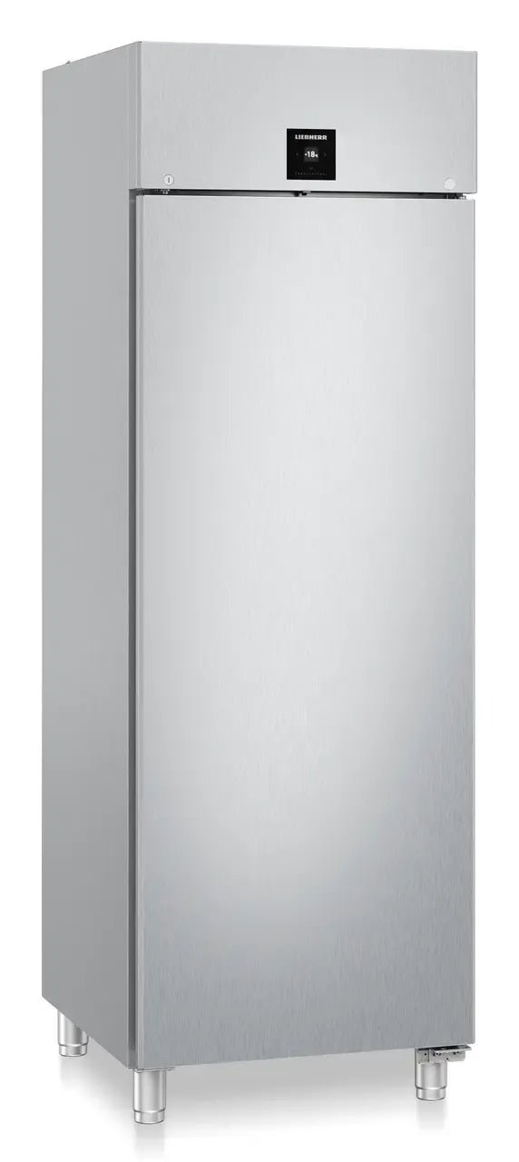 LIEBHERR Congelador vertical inoxidable NoFrost con 3 rejillas GN2/1 600 litros FFPSvg 6501 - FrigeriaHosteleria.com