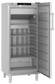 LIEBHERR Congelador vertical inoxidable NoFrost con 4 estantes 500 litros FFFCvg 5501 - FrigeriaHosteleria.com