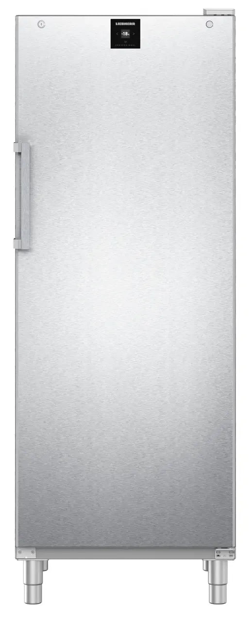 LIEBHERR Congelador vertical inoxidable NoFrost con 5 estantes 600 litros FFFCvg 6501 - FrigeriaHosteleria.com