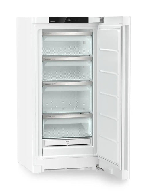 LIEBHERR Congelador vertical NoFrost con 4 cajones color blanco 160 litros FNd 4224 - FrigeriaHosteleria.com