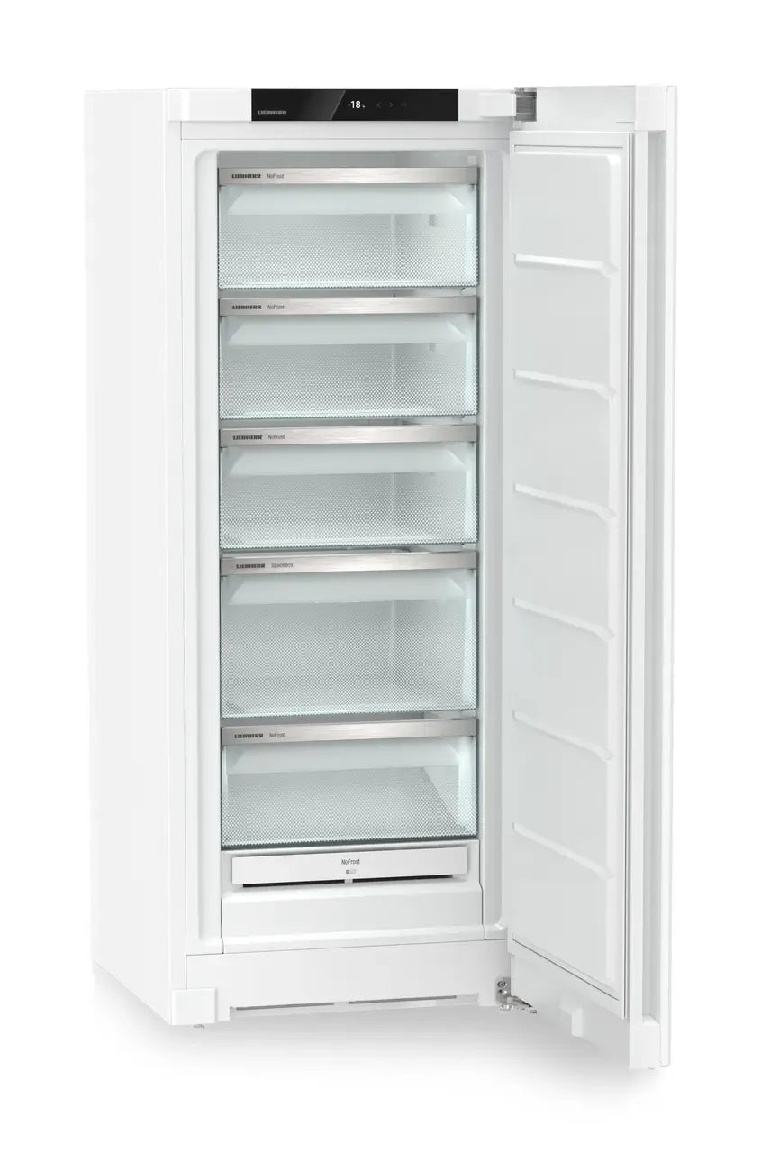 LIEBHERR Congelador vertical NoFrost con 5 cajones color blanco 200 litros FNd 4625 - FrigeriaHosteleria.com