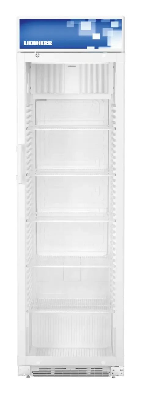 LIEBHERR Expositor botellero refrigerado con enfriamiento por circulación de aire 400 Litros FKDV 4203 - FrigeriaHosteleria.com