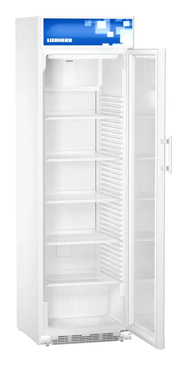 LIEBHERR Expositor botellero refrigerado con enfriamiento por circulación de aire 400 Litros FKDV 4203 - FrigeriaHosteleria.com