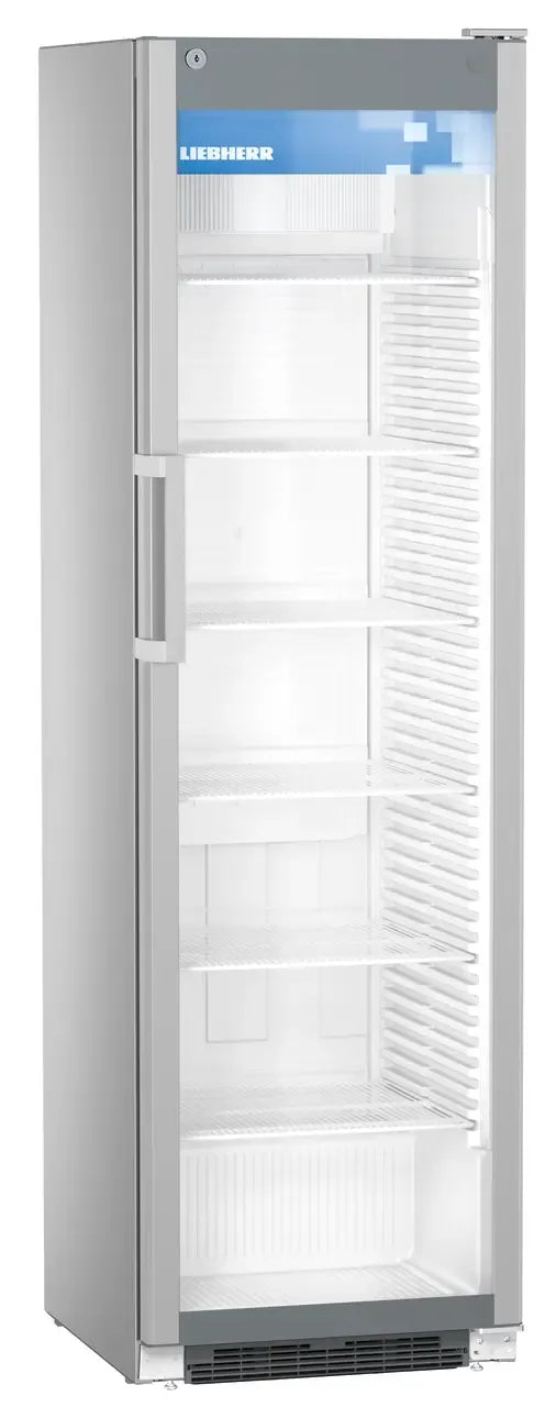 LIEBHERR Expositor botellero refrigerado con enfriamiento por circulación de aire 450 Litros FKDv 4503 - FrigeriaHosteleria.com