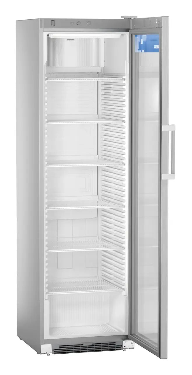 LIEBHERR Expositor botellero refrigerado con enfriamiento por circulación de aire 450 Litros FKDv 4503 - FrigeriaHosteleria.com
