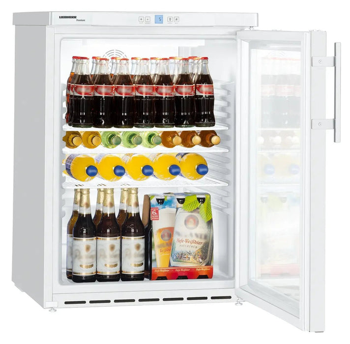 LIEBHERR Expositor refrigerado empotrable bajo encimera con enfriamiento por circulación de aire 148 Litros FKUv 1613 - FrigeriaHosteleria.com