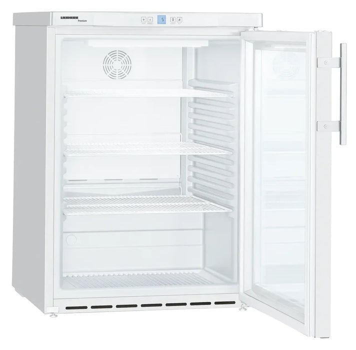 LIEBHERR Expositor refrigerado empotrable bajo encimera con enfriamiento por circulación de aire 148 Litros FKUv 1613 - FrigeriaHosteleria.com