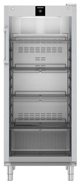 LIEBHERR Expositor refrigerado inoxidable con enfriamiento por circulación de aire 600 Litros FRFCvg 5511 - FrigeriaHosteleria.com