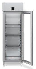 LIEBHERR Expositor refrigerado inoxidable con enfriamiento por circulación de aire 600 Litros FRPSvg 6511 - FrigeriaHosteleria.com