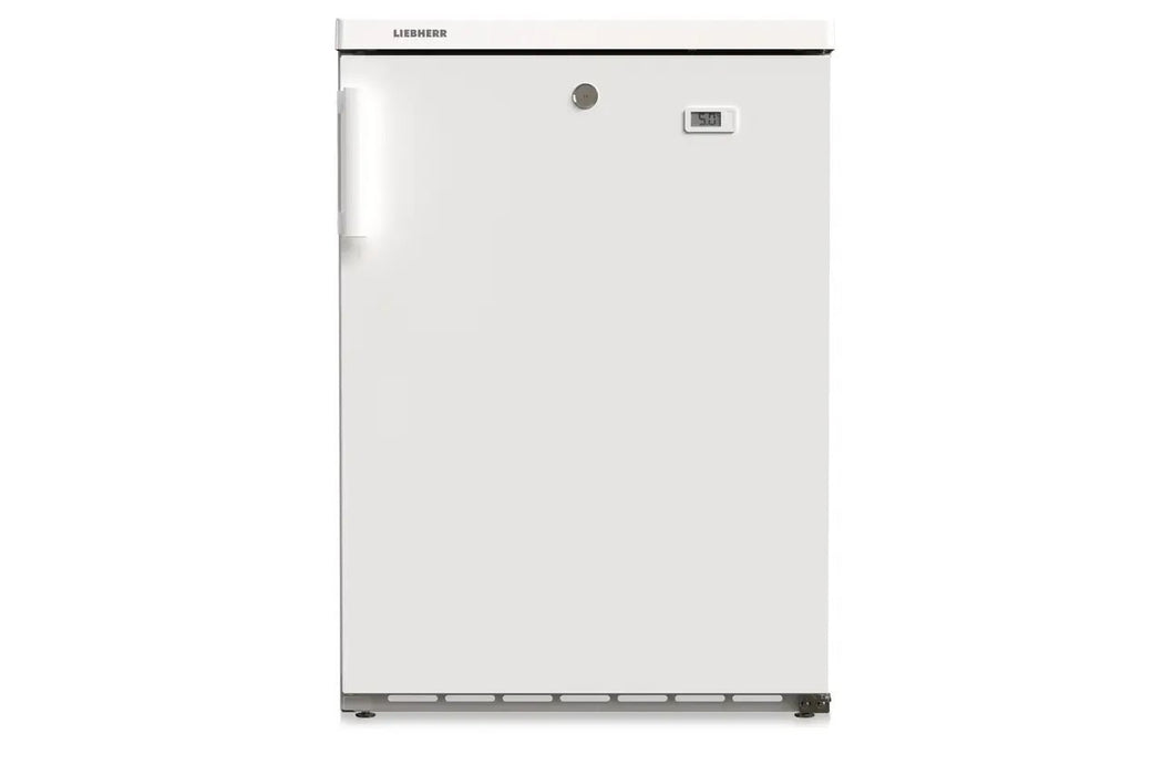 LIEBHERR Refrigerador blanco empotrable bajo encimera con enfriamiento por circulación de aire 171 Litros FKv 1800 - FrigeriaHosteleria.com