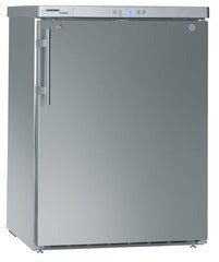 LIEBHERR Refrigerador Inox empotrable bajo encimera con enfriamiento por circulación de aire 134 Litros FKUv 1660 - FrigeriaHosteleria.com