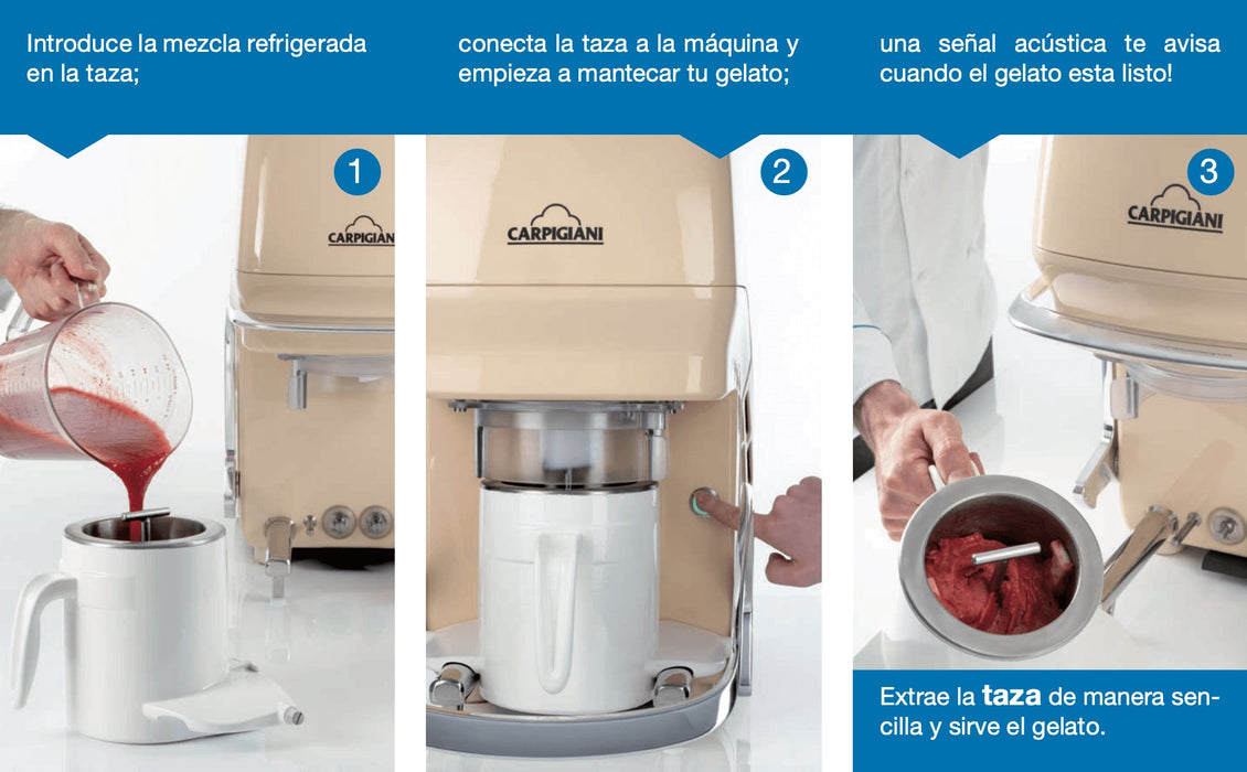 Mantecadora sobremesa CARPIGIANI Freeze&Go - FrigeriaHosteleria.com