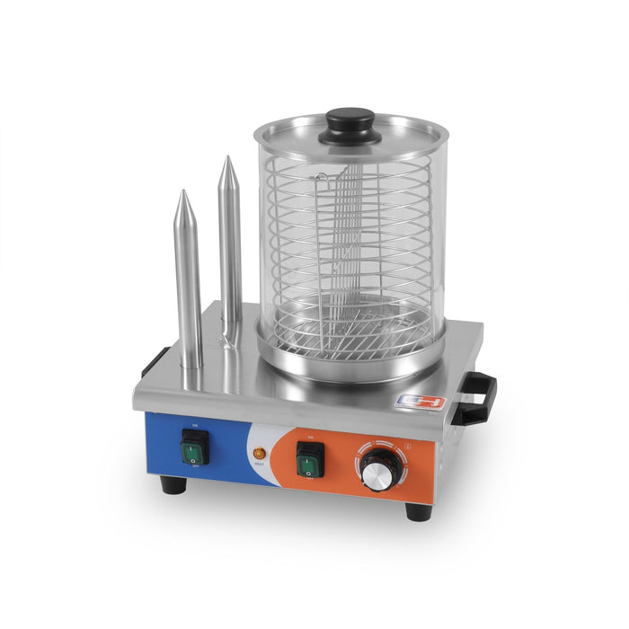 Máquina de perritos 2 pinchos HDW - 2 - FrigeriaHosteleria.com