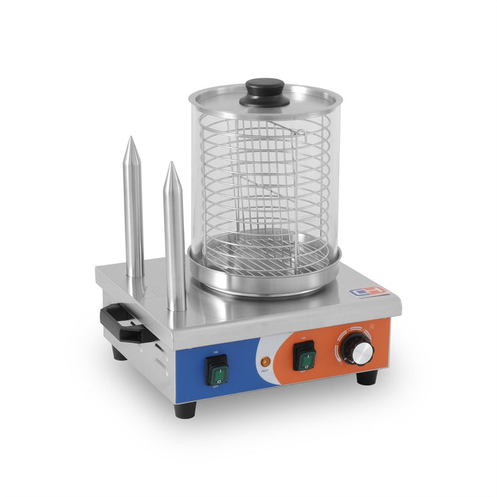 Máquina de perritos 2 pinchos HDW - 2 - FrigeriaHosteleria.com
