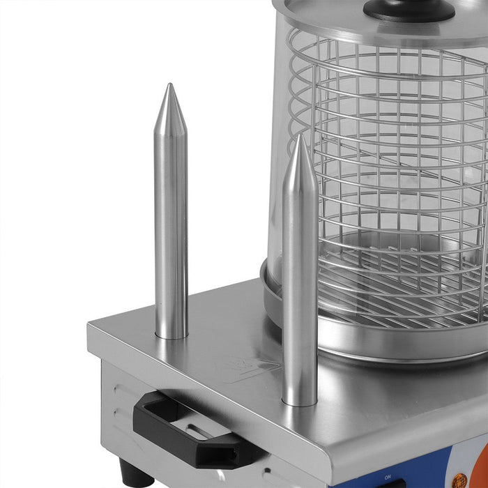 Máquina de perritos 2 pinchos HDW - 2 - FrigeriaHosteleria.com