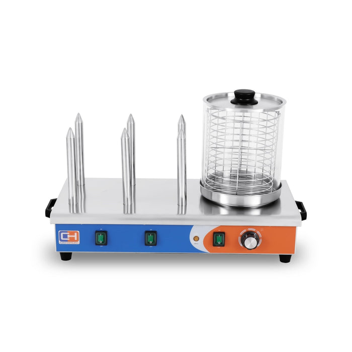 Máquina de perritos 6 pinchos HDW - 6 - FrigeriaHosteleria.com