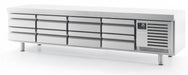 Mesa baja congelación con cajones fondo 70 INFRICO MSG BT - FrigeriaHosteleria.com