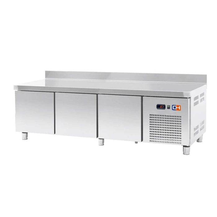 Mesa baja refrigerada 3 puertas ancho 180 TRCHB - 180 - FrigeriaHosteleria.com