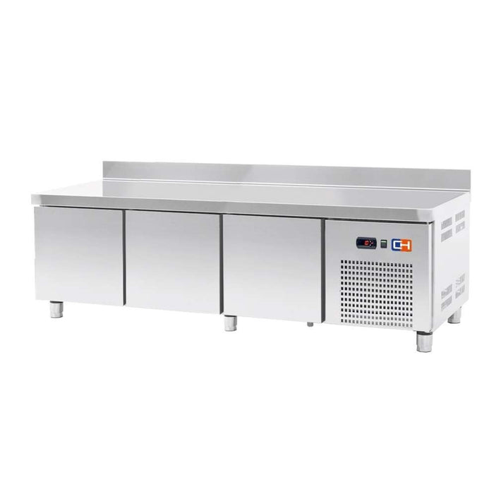 Mesa baja refrigerada 3 puertas ancho 180 TRCHB-180