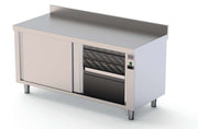 Mesa caliente con puerta corredera ancho 150 HFTW160150SD - FrigeriaHosteleria.com