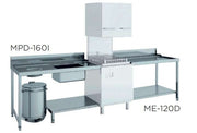 Mesa de Entrada y Salida dim.600x600x850h mm sin estante MES - 60 - FrigeriaHosteleria.com