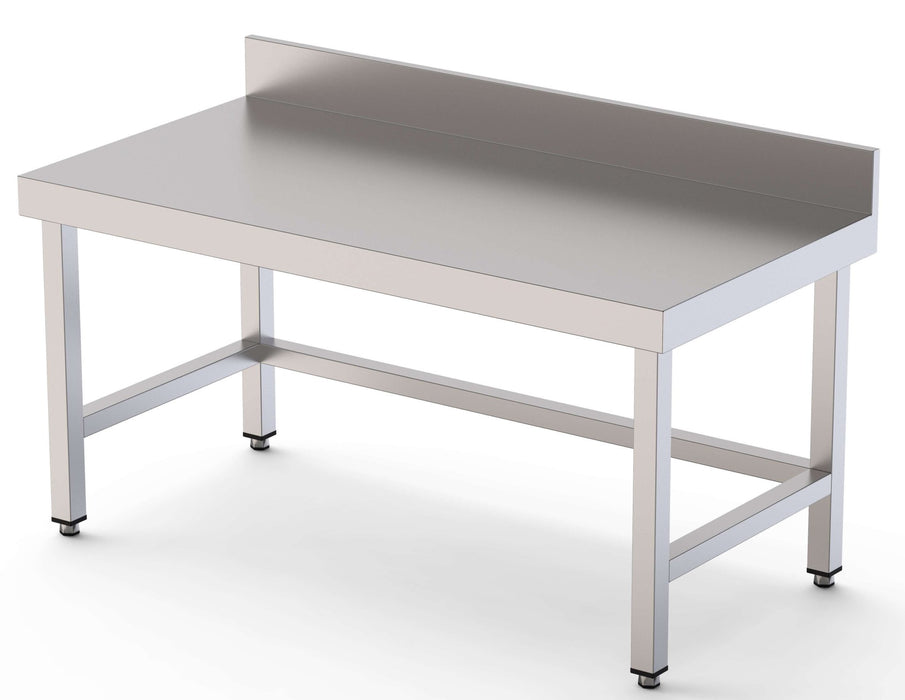 Mesa de Trabajo Inoxidable Baja 800x600x600h mm WTW260080S0 - FrigeriaHosteleria.com