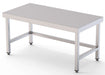 Mesa de Trabajo Inoxidable Baja Central 900x700x600h mm WTC270090S0 - FrigeriaHosteleria.com