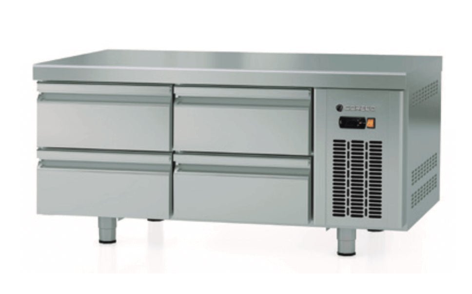 Mesa fría baja con cajones para cocina CORECO MFB - CC - FrigeriaHosteleria.com