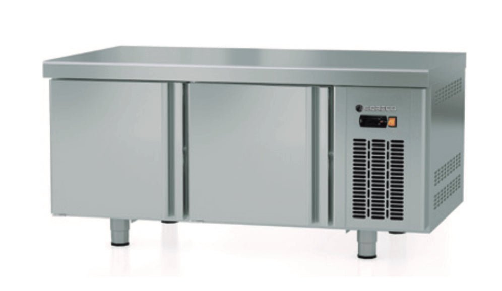 Mesa fría baja para cocina CORECO MFB - FrigeriaHosteleria.com