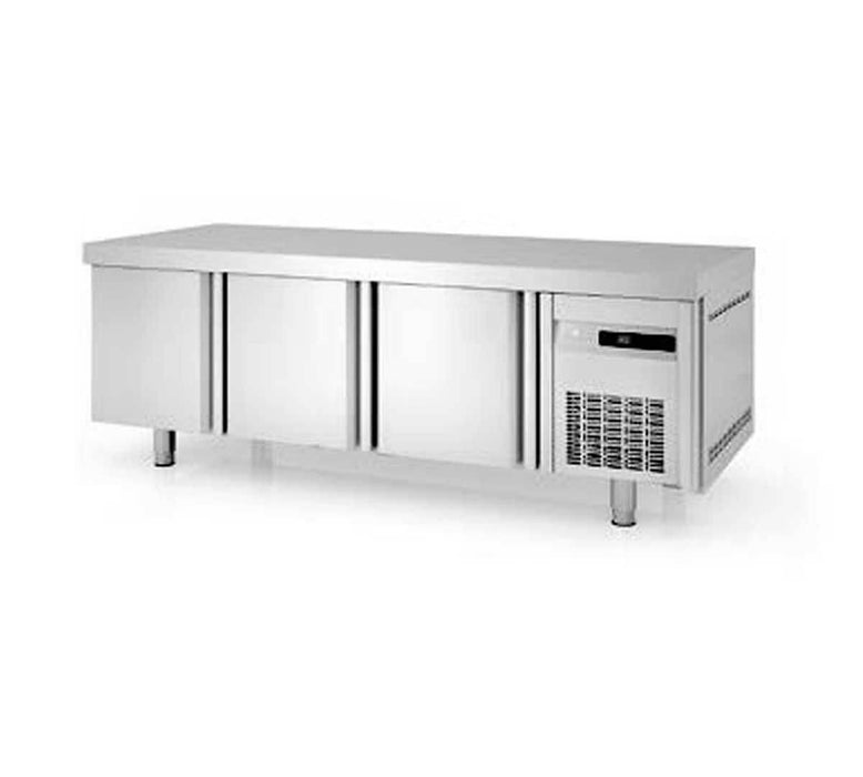 Mesa fría baja para cocina CORECO MFB - FrigeriaHosteleria.com