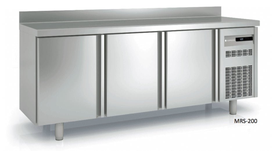 Mesa fría con fregadero fondo 60 CORECO MRSF - FrigeriaHosteleria.com