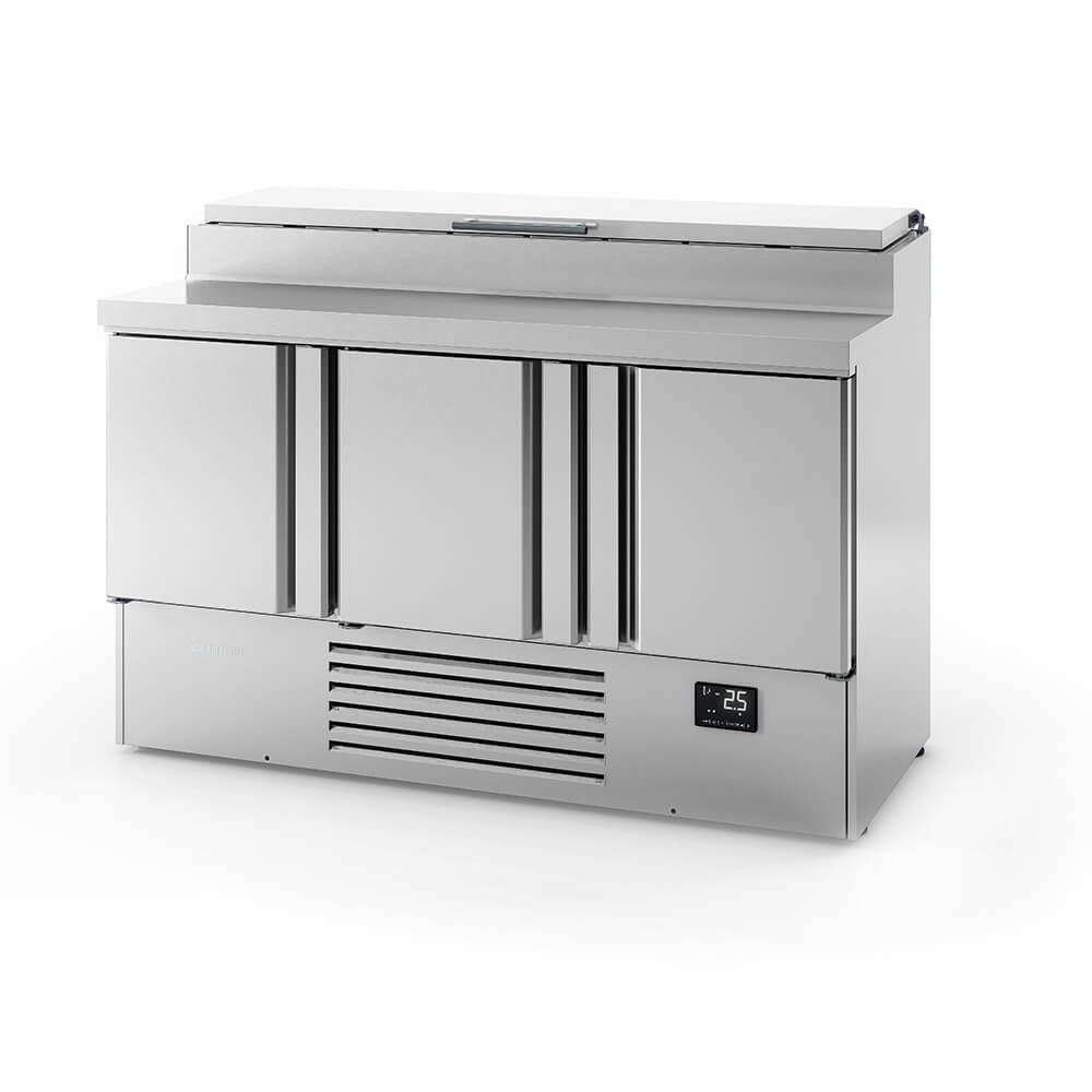 Mesa fría de ingredientes para preparación ensaladas INFRICO ME - EN - FrigeriaHosteleria.com