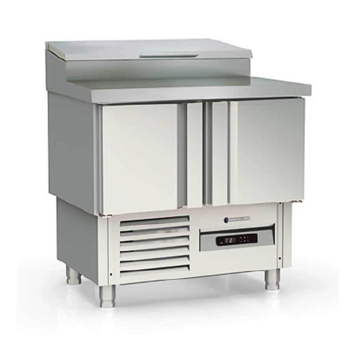 Mesa fría ingredientes con cubierta fondo 70 CORECO MFPI70 - FrigeriaHosteleria.com