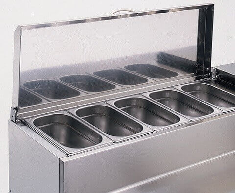 Mesa fría ingredientes pizzas CORECO MFEI80 - FrigeriaHosteleria.com