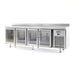 Mesa fría puerta cristal fondo 60 INFRICO ILINE IM60 - PCR - FrigeriaHosteleria.com