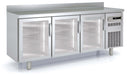 Mesa fría puertas cristal fondo 60 CORECO S - Line TSRV - S - FrigeriaHosteleria.com