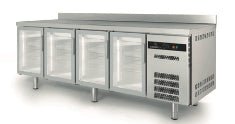 Mesa fría puertas cristal fondo 60 CORECO S - Line TSRV - S - FrigeriaHosteleria.com