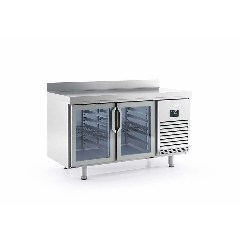 Mesa fría puertas cristal fondo 70 Inverter A+ INFRICO BMGN - CR - FrigeriaHosteleria.com