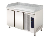 Mesa refrigerada 2 puertas encimera granito ancho 134 MRPG - 135 - FrigeriaHosteleria.com