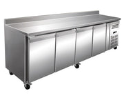 Mesa refrigerada 4 puertas ancho 223 fondo 60 SNACK4200TN - FrigeriaHosteleria.com