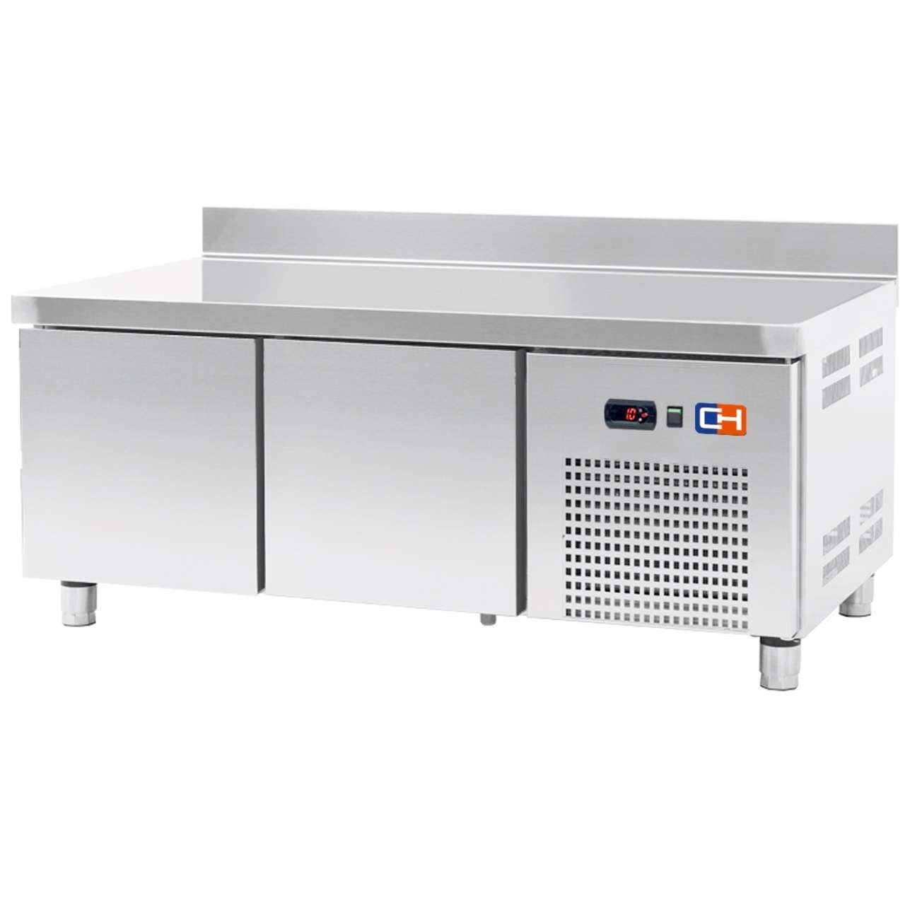 Mesa refrigerada baja 2 puertas ancho 134 fondo 70 TRCHB - 135 - FrigeriaHosteleria.com
