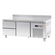 Mesa refrigerada baja 3 cajones ancho 134 fondo 70 TRCHB - 135 - 2 - FrigeriaHosteleria.com