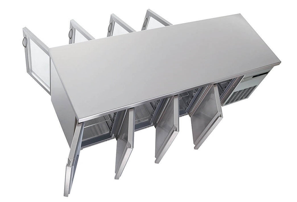 Mesa refrigerada puertas a dos lados CORECO MFCG - FrigeriaHosteleria.com