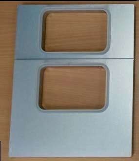 Molde para termoselladora TS - 1 para 2 barquetas de 95x137 mm BTS - 1 - FrigeriaHosteleria.com