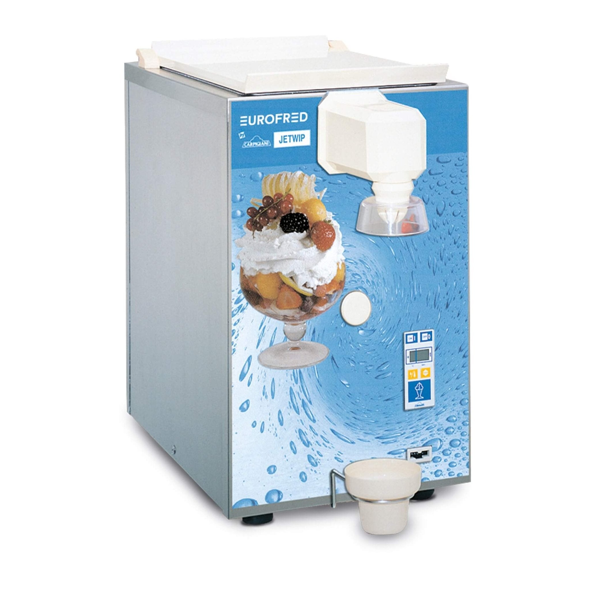 Montadora de nata electrónica de 6 litros CARPIGIANI JETWIP/G - FrigeriaHosteleria.com