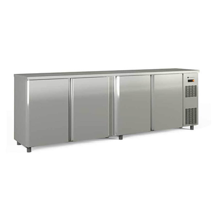 Mostrador botellero refrigerado inoxidable CORECO SBI - FrigeriaHosteleria.com
