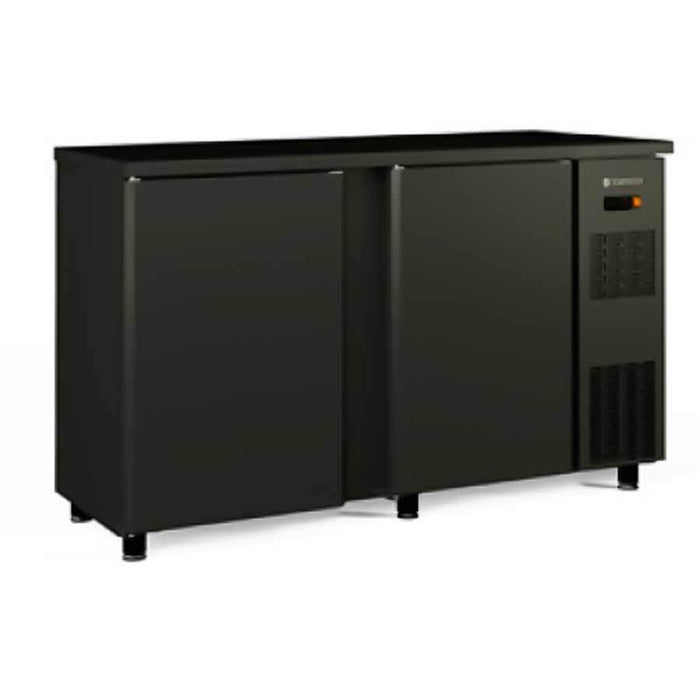 Mostrador botellero refrigerado negro CORECO SB - FrigeriaHosteleria.com