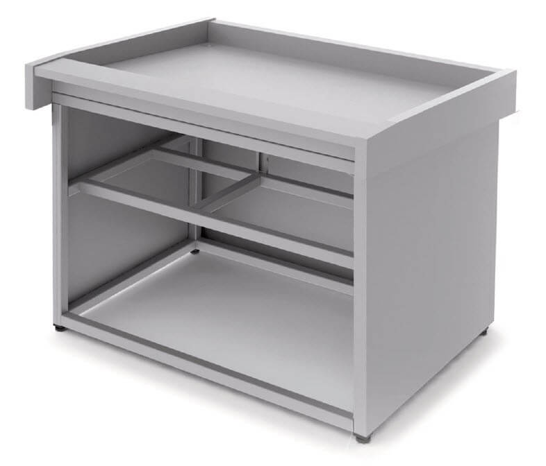 Mostrador neutro pescadería para mercado CORECO BNP - FrigeriaHosteleria.com