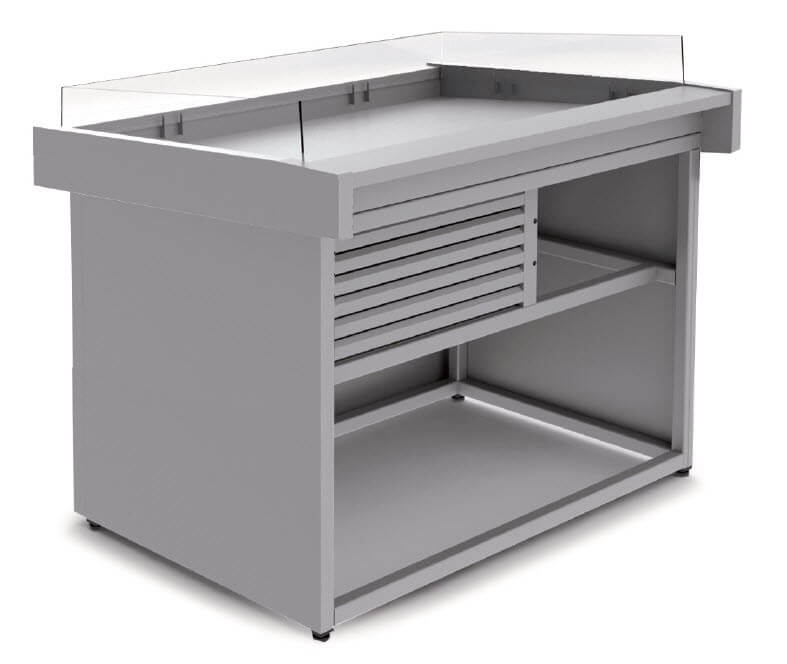 Mostrador refrigerado pescadería para mercado CORECO BFP - FrigeriaHosteleria.com