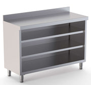 Mueble estantería con 2 estantes ancho 250 DT6002500S2 - FrigeriaHosteleria.com